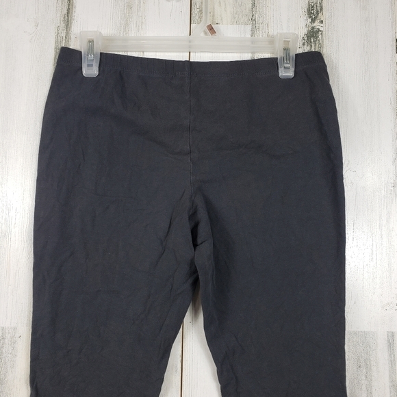 3/$15 Sonoma basic gray cropped leggings women's size medium - Picture 5 of 9